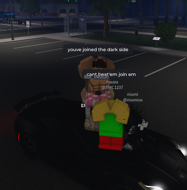 "Cant beat em join em"