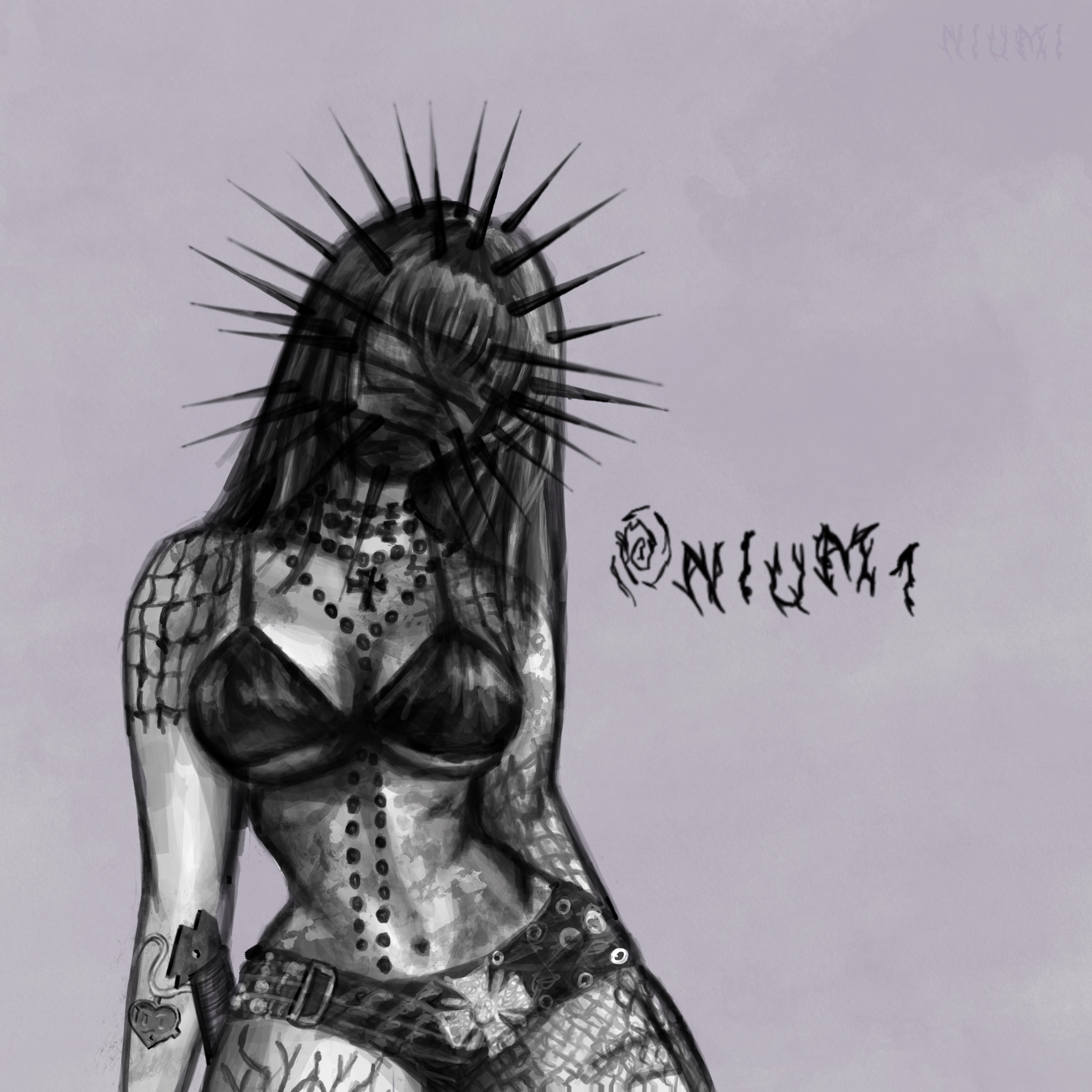 fanart of @niumios made by herself (loser)